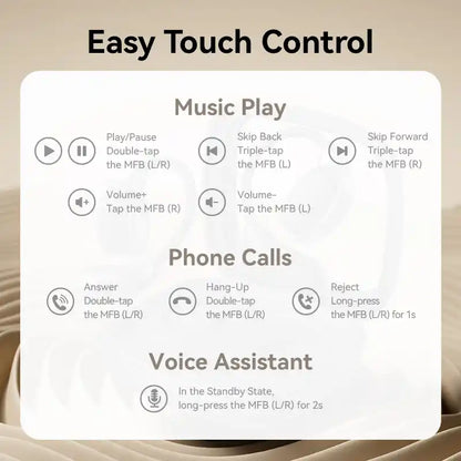 OpenBeat Wireless Bluetooth Open-Ear Headphones