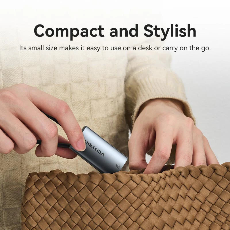 USB-A Hub with Ethernet