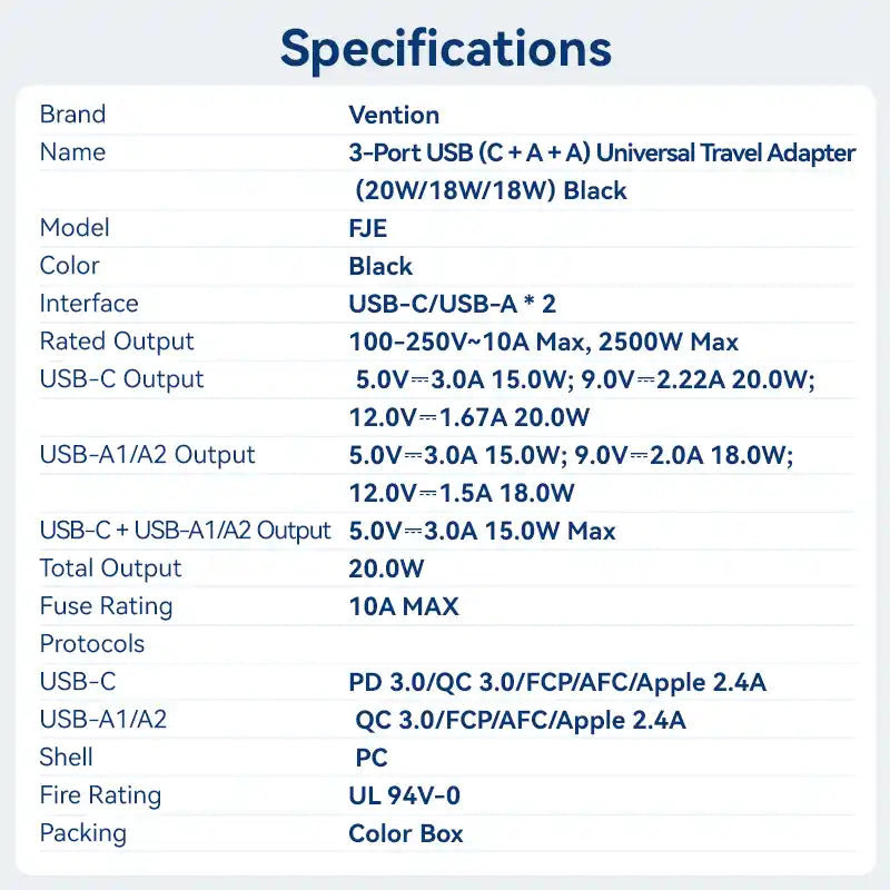 Universal Travel Adapter