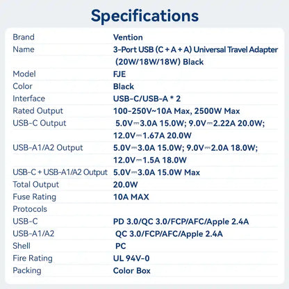Universal Travel Adapter