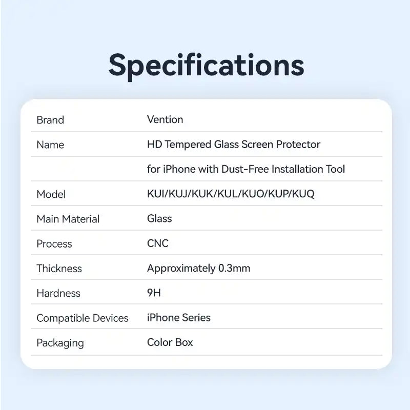 iPhone 15 Screen Protector