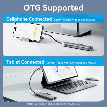 8-in-1 USB-C Docking Station