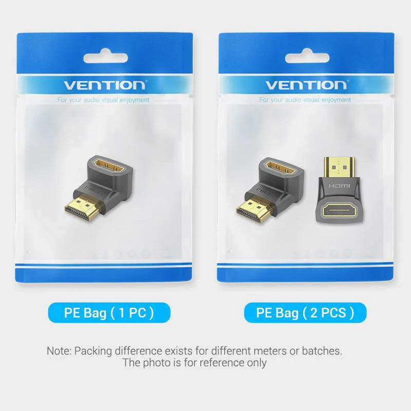 HDMI to Female HDMI 90 Degree Adapter