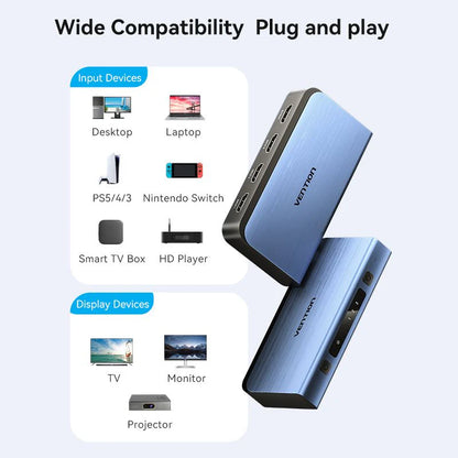 3 In 1 Out HDMI 4k Switcher