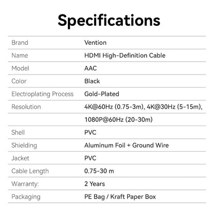 Premium 4k HDM Cable