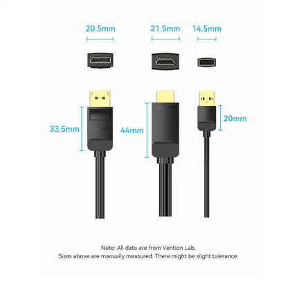 HDMI To DisplayPort Cable