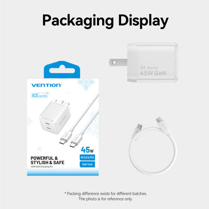 45W GaN USB-C Fast Charging Kit