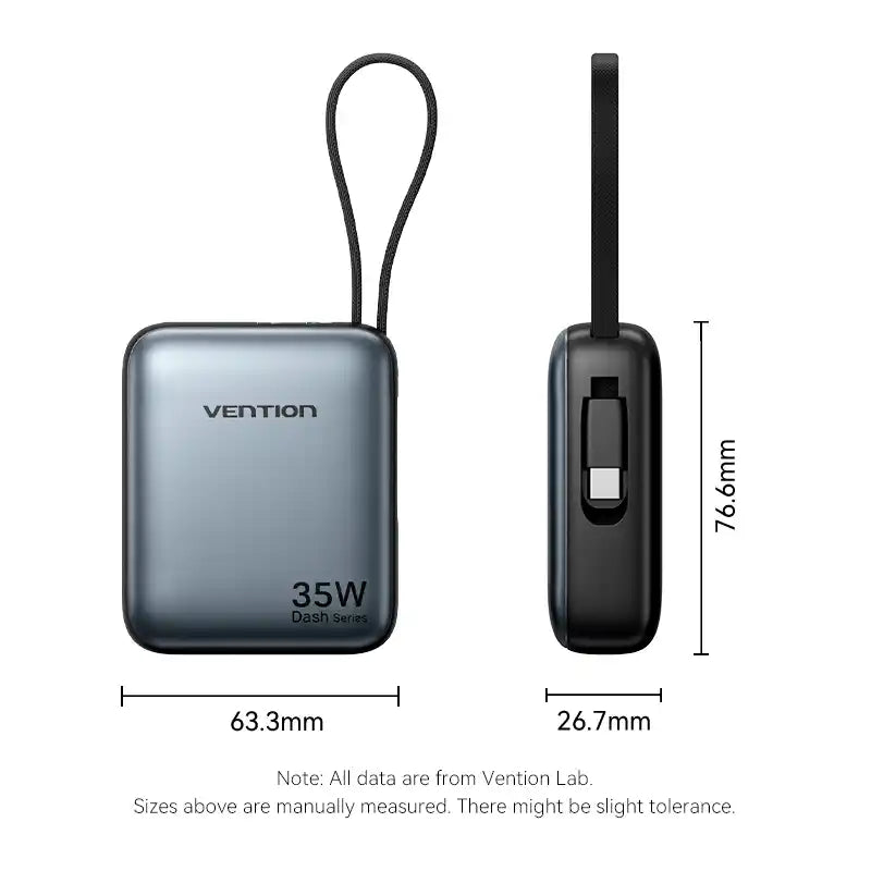 Power Bank 10000mAh 35W