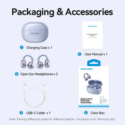Echo Clip A11 Pro True Wireless Bluetooth Earbuds