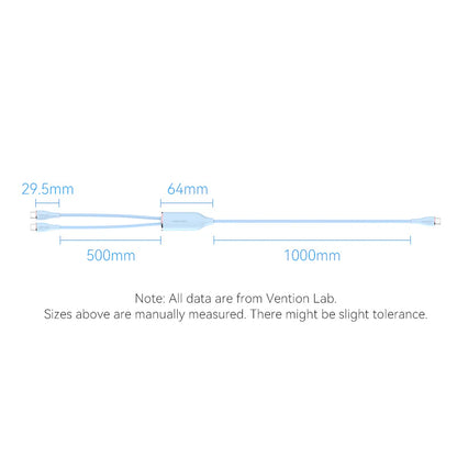 USB-C to Dual USB-C Charger