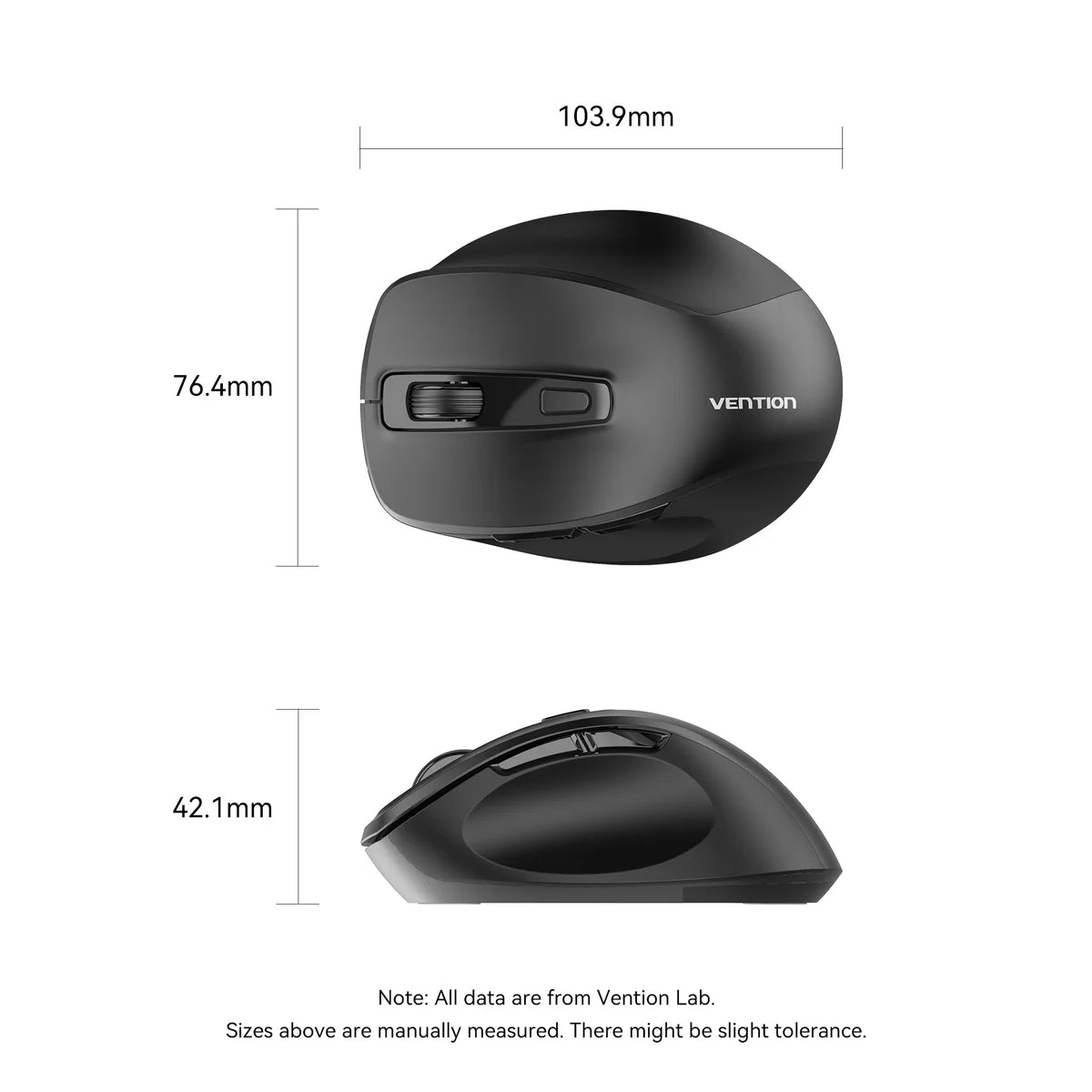 2.4G Wireless Ergonomic Mouse