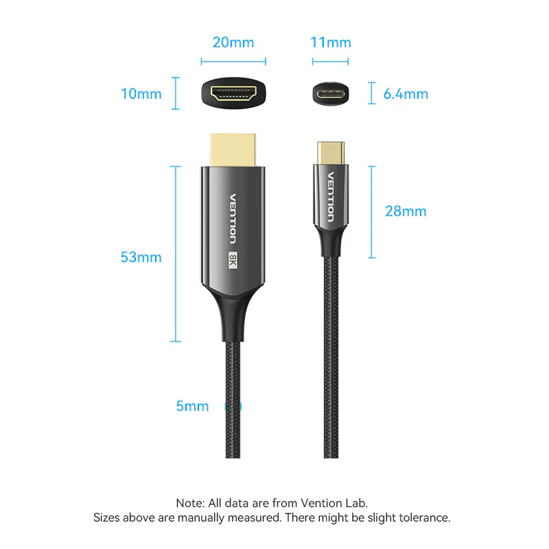 USB-C To HDMI 8K Cable