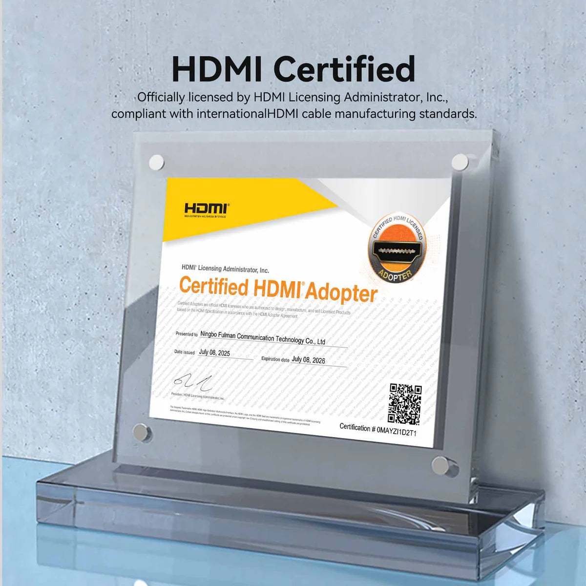 Optical HDMI 4K Cable