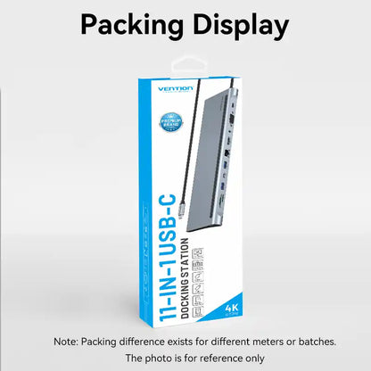 11-in-1 USB-C Docking Station with HDMI & USB 3.0