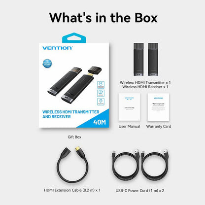 Wireless HDMI Transmitter and Receiver
