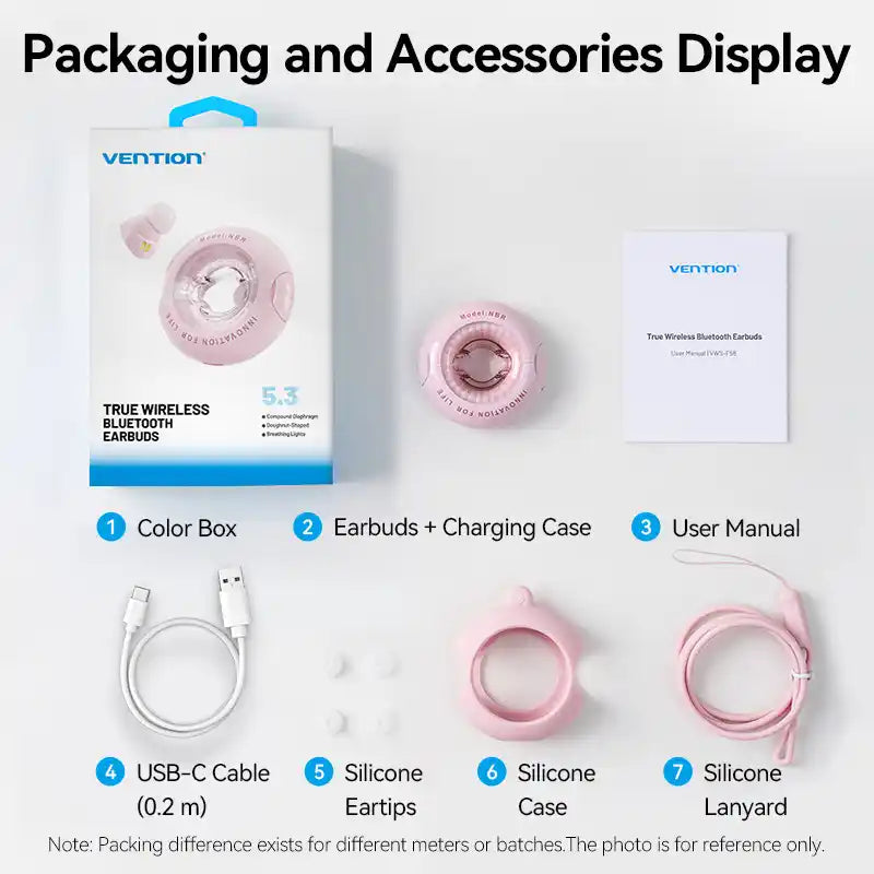 True Wireless Bluetooth Earbuds