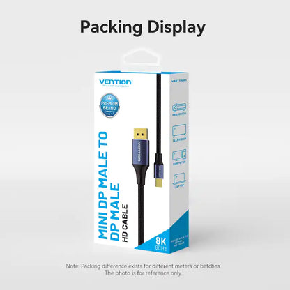 Mini DisplayPort (Thunderbolt) to DisplayPort 8K Cable