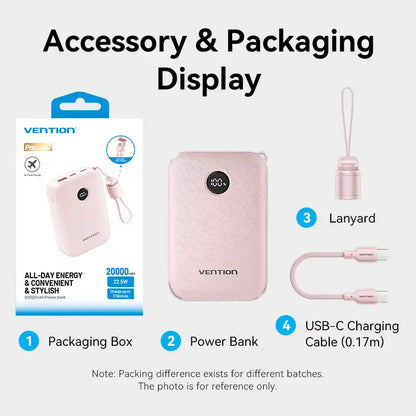 Power Bank 20000mAh 22.5W