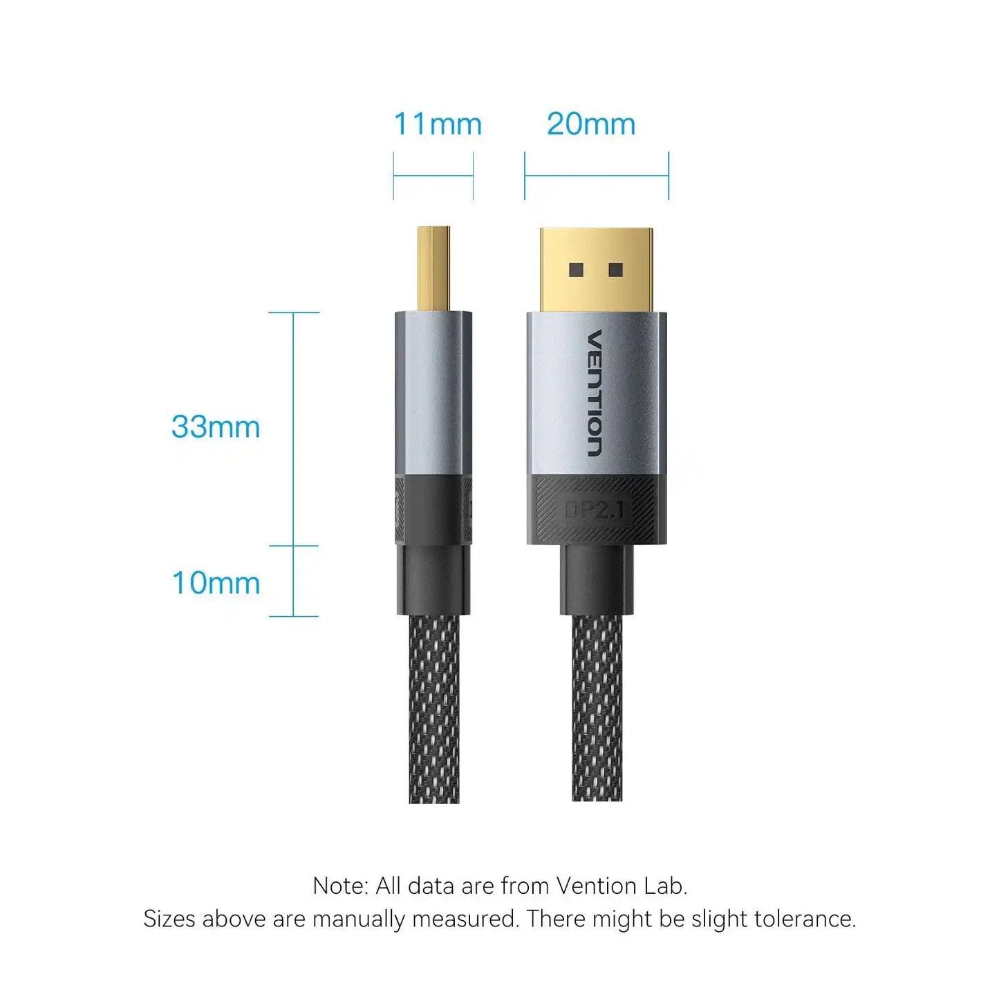 DisplayPort Cable 16K (Male to Male)