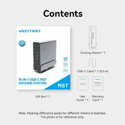 15-in-1 USB-C Docking Station