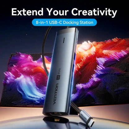 8-in-1 USB-C Docking Station