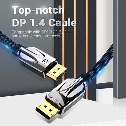 Braided DisplayPort 8K Cable