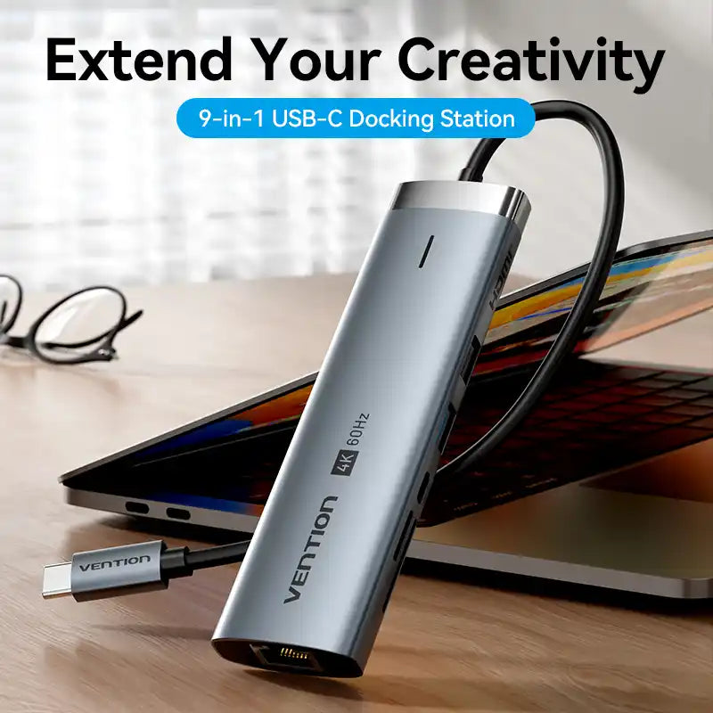 9-in-1 USB-C Docking Station