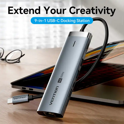 9-in-1 USB-C Docking Station