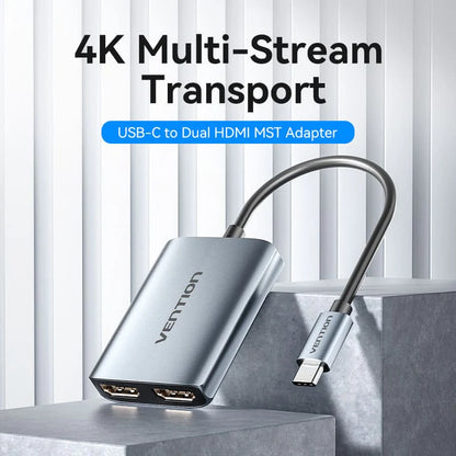 USB-C to Dual HDMI