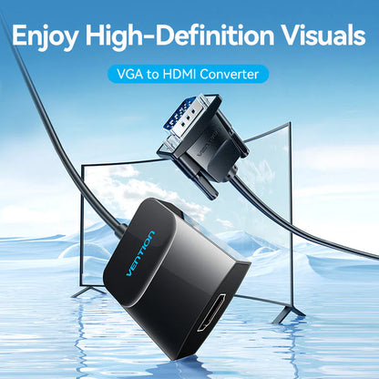 VGA to HDMI Adapter