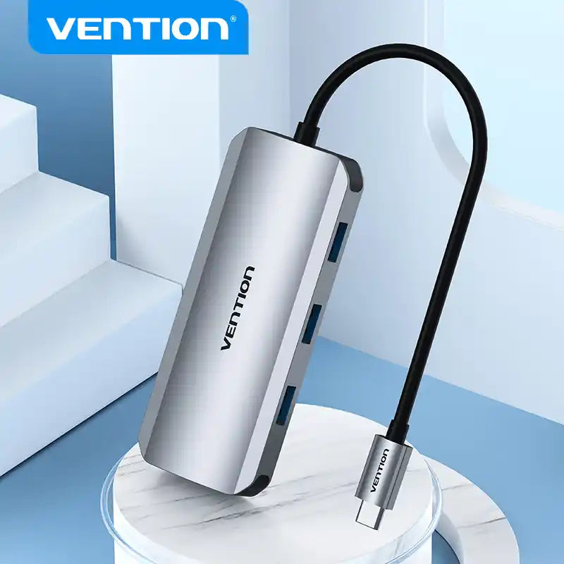 7-in-1 USB-C Docking Station with HDMI & USB 3.0