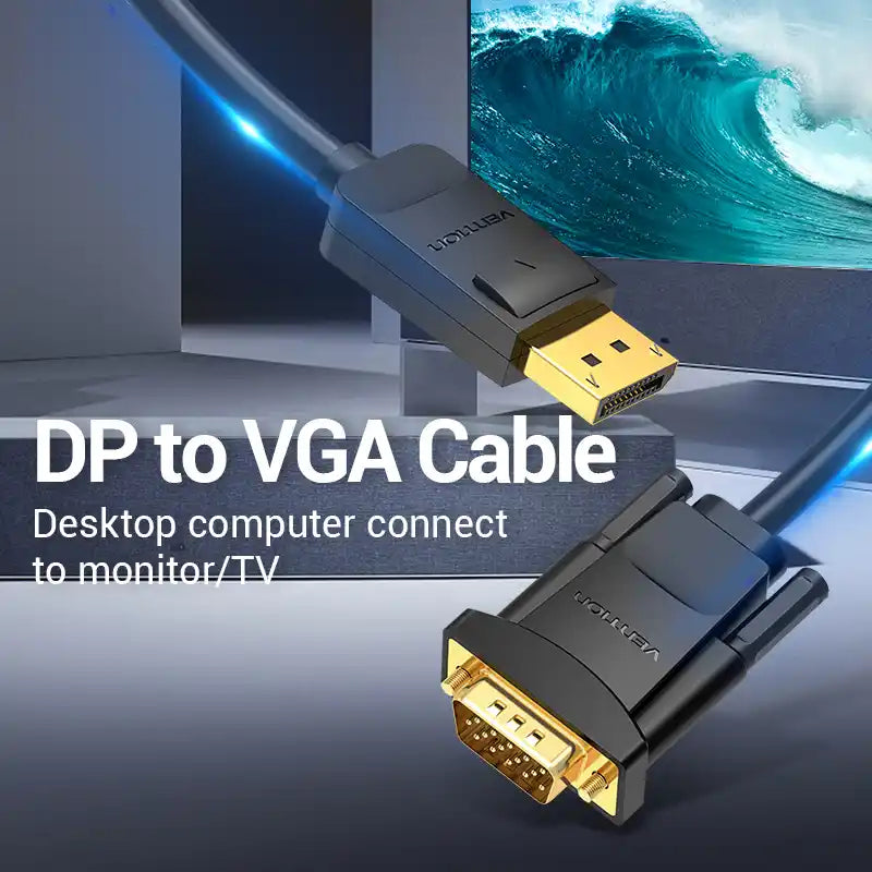DisplayPort to VGA Cable