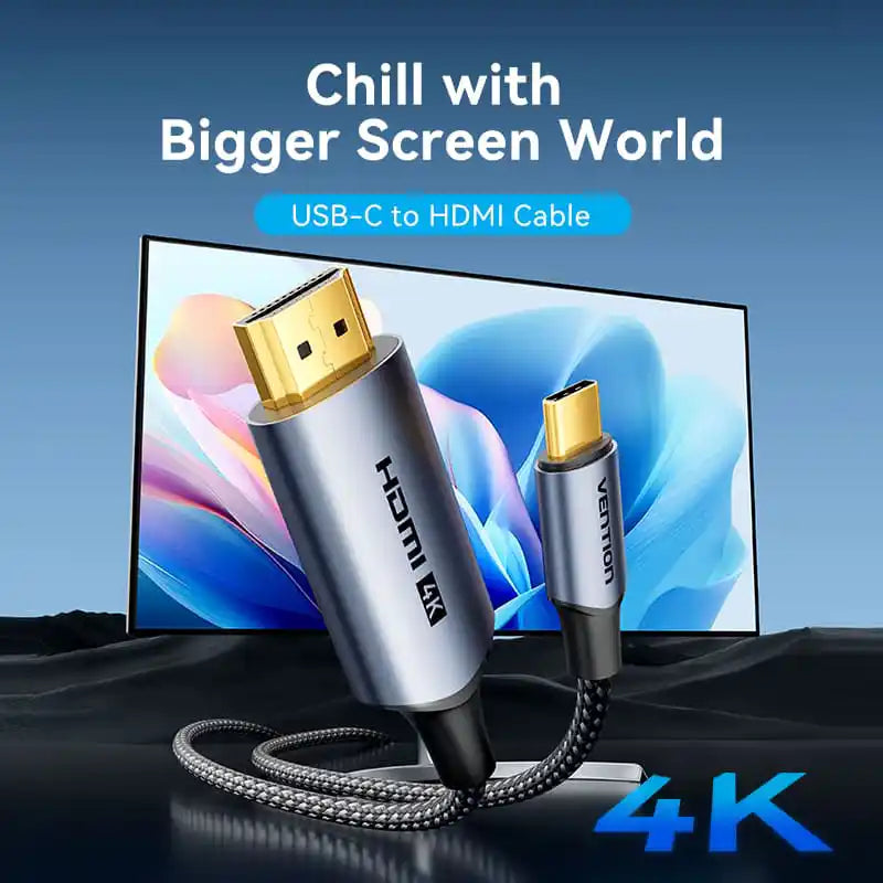 USB-C To HDMI 4K Cable