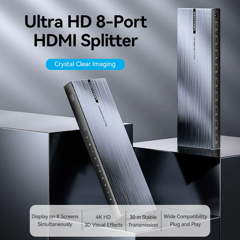 1x8 HDMI 4K Splitter