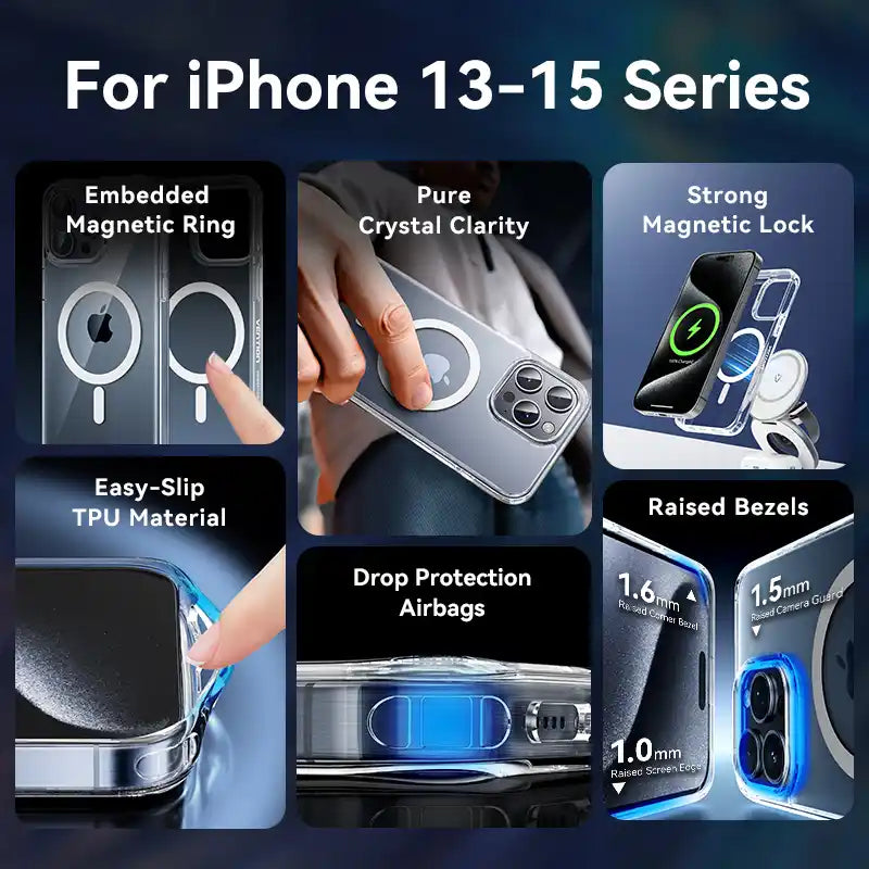 iPhone 16 MagSafe Cover - Transparent