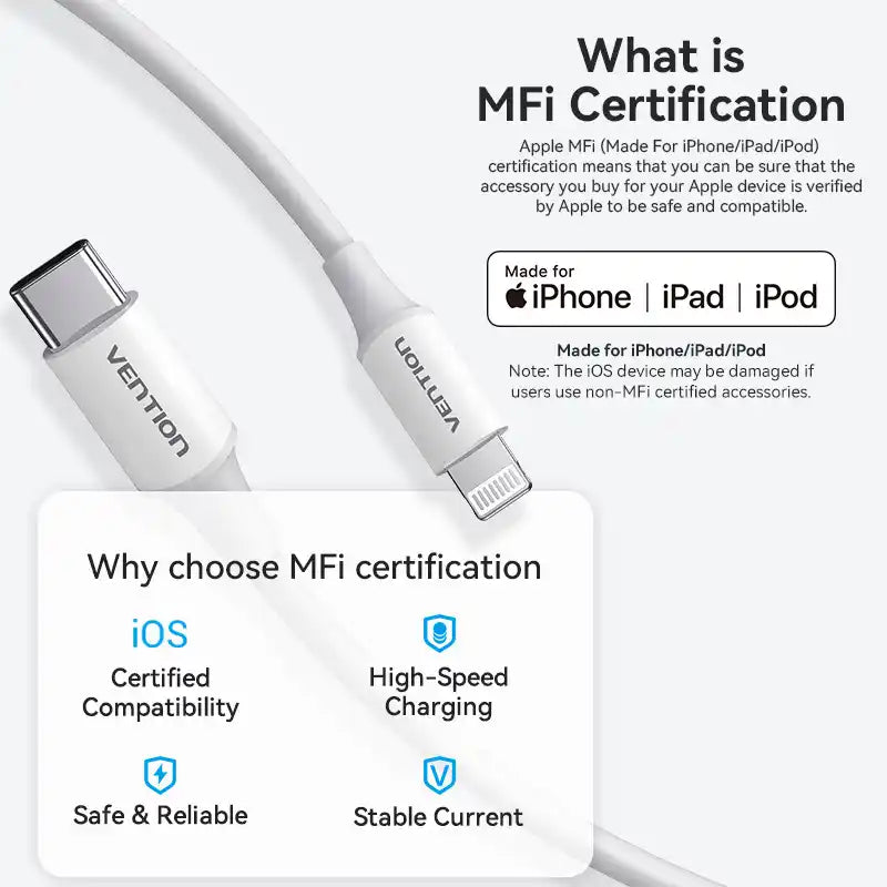 USB-C to Lightning Cable