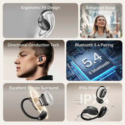 OpenBeat Wireless Bluetooth Open-Ear Headphones