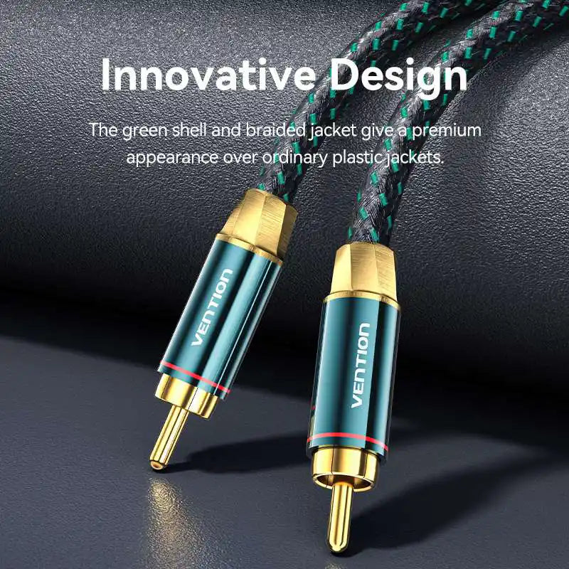 Single RCA Male Connector