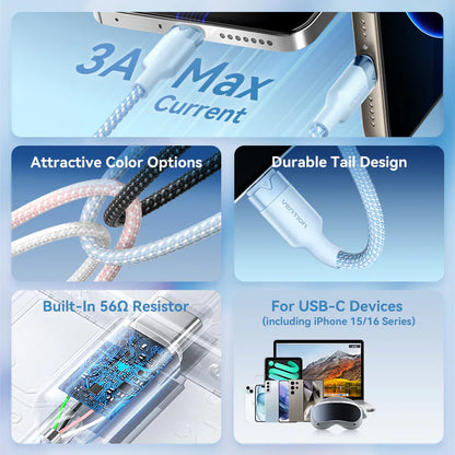 USB-A to USB-C Cable