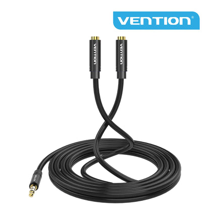 3.5mm Male to 2× 3.5mm Female Audio Splitter