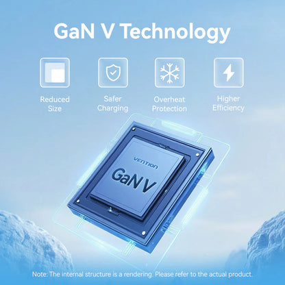 70W GaN Dual-Port Fast Charger