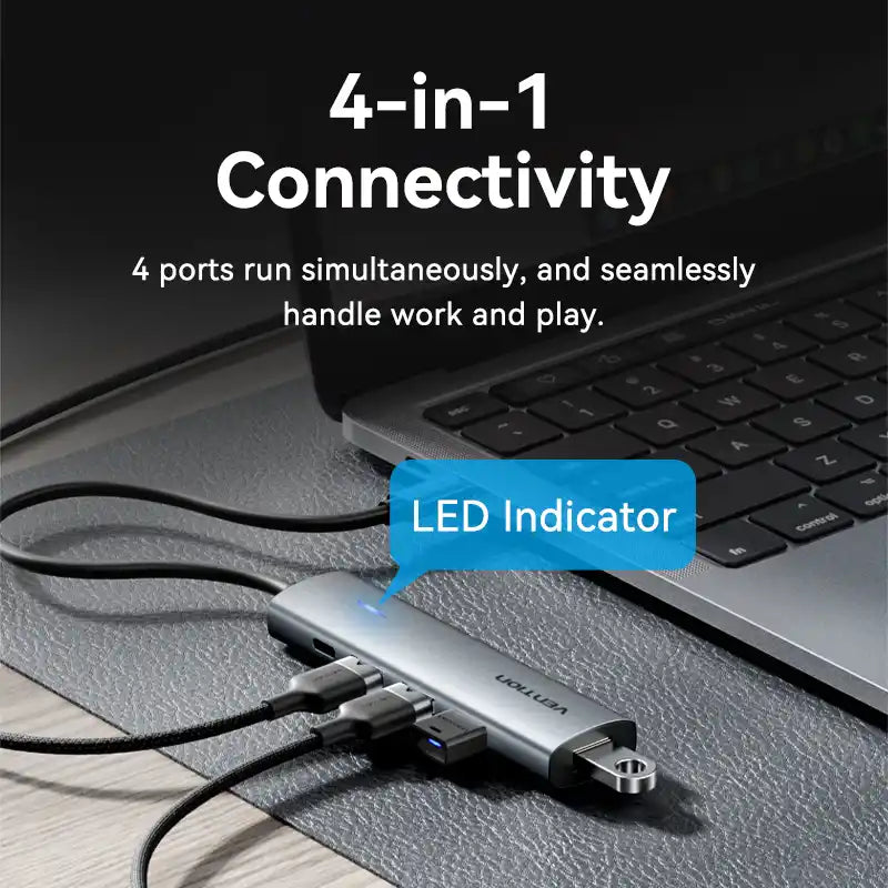 USB-C to USB-A 3.0 Hub