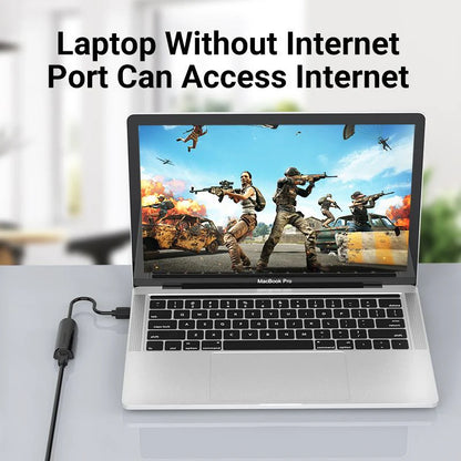 USB-A Hub with Ethernet