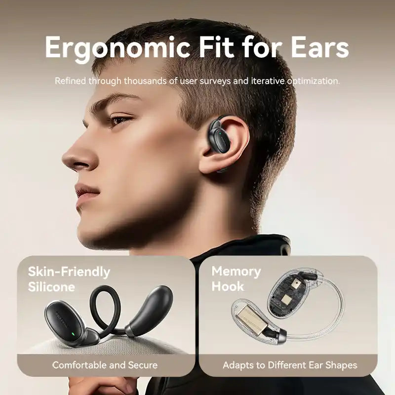 OpenBeat Wireless Bluetooth Open-Ear Headphones