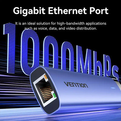 USB-A Hub with Ethernet Adapter