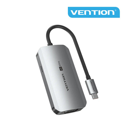4-in-1 USB-C Docking Station with HDMI, VGA & USB 3.0