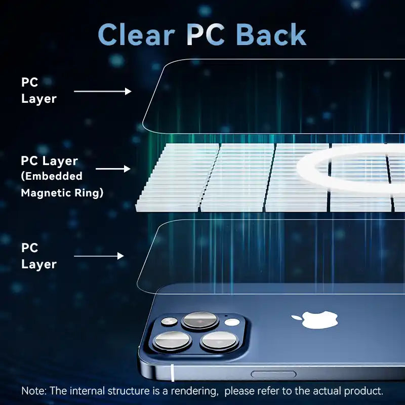 iPhone 16 MagSafe Cover - Transparent