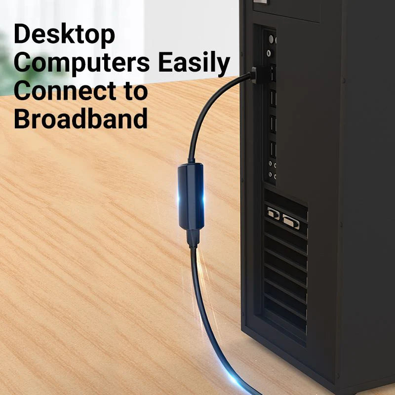 USB-A Hub with Ethernet