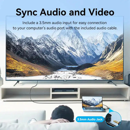VGA to HDMI Adapter