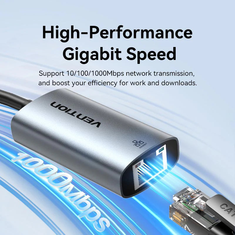 USB-A Hub with Ethernet